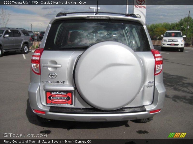 Classic Silver Metallic / Ash Gray 2009 Toyota RAV4 4WD