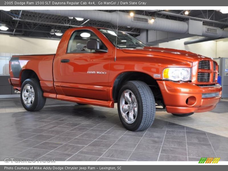 Go ManGo! / Dark Slate Gray 2005 Dodge Ram 1500 SLT Daytona Regular Cab 4x4