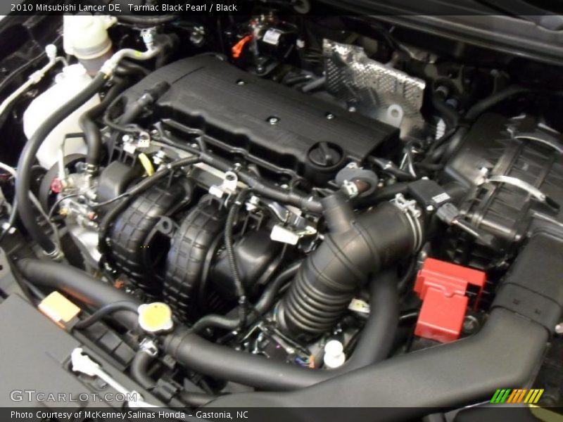 Tarmac Black Pearl / Black 2010 Mitsubishi Lancer DE