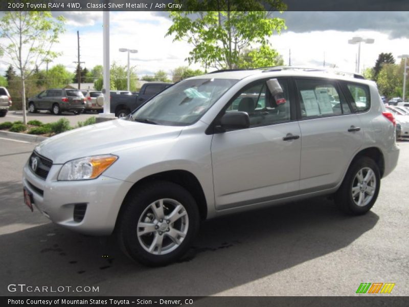 Classic Silver Metallic / Ash Gray 2009 Toyota RAV4 4WD