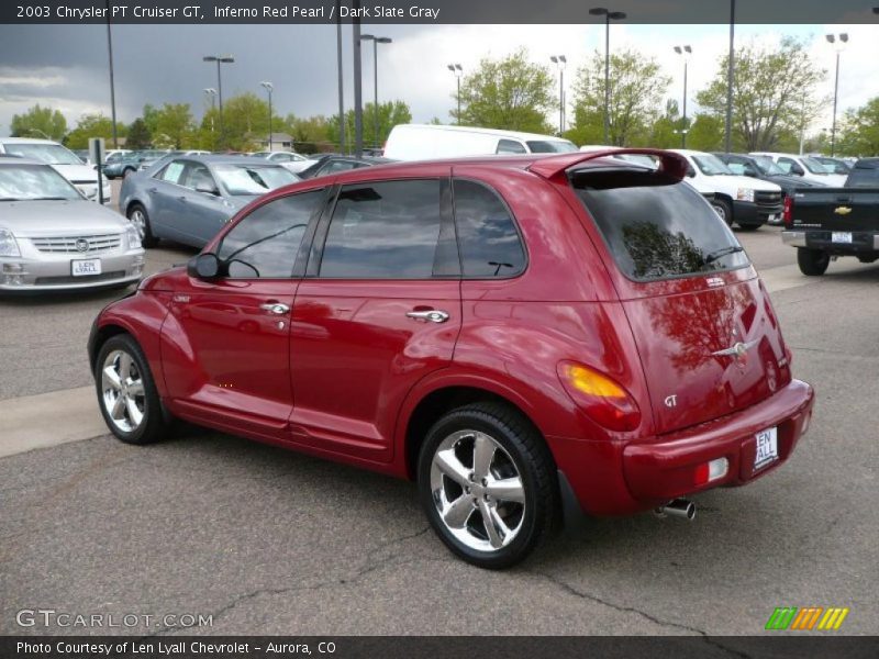 Inferno Red Pearl / Dark Slate Gray 2003 Chrysler PT Cruiser GT