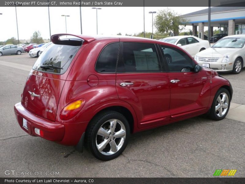 Inferno Red Pearl / Dark Slate Gray 2003 Chrysler PT Cruiser GT