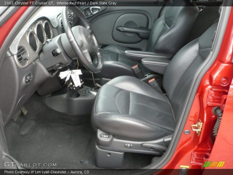 Inferno Red Pearl / Dark Slate Gray 2003 Chrysler PT Cruiser GT