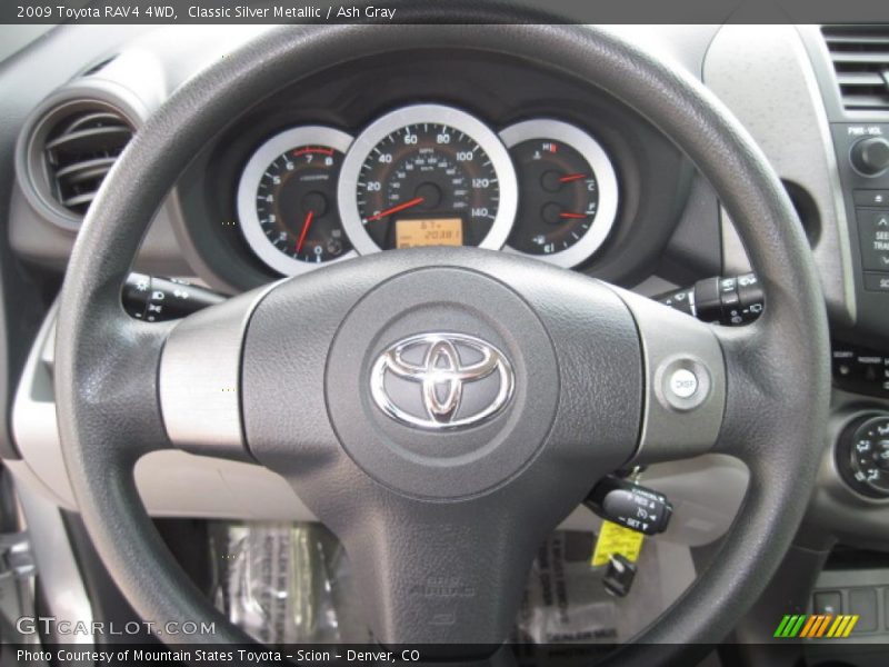 Classic Silver Metallic / Ash Gray 2009 Toyota RAV4 4WD