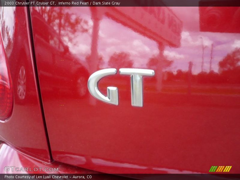 Inferno Red Pearl / Dark Slate Gray 2003 Chrysler PT Cruiser GT