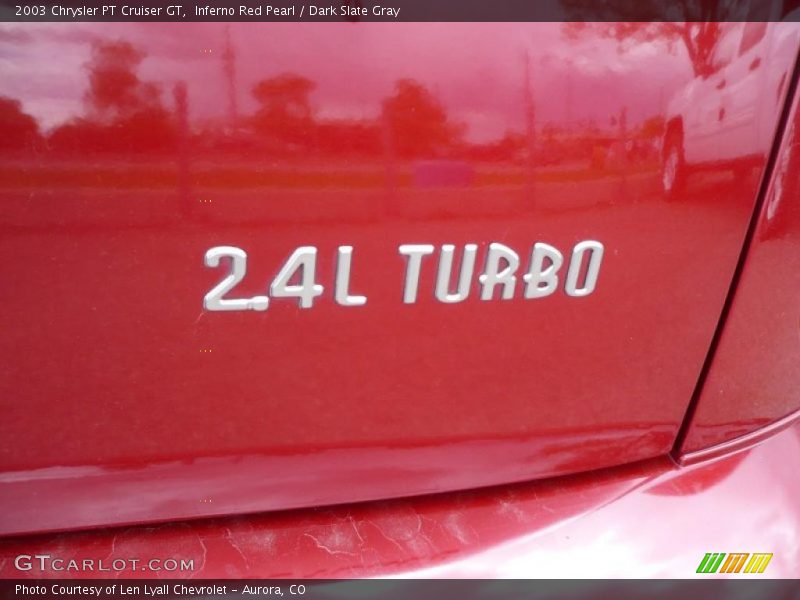 Inferno Red Pearl / Dark Slate Gray 2003 Chrysler PT Cruiser GT