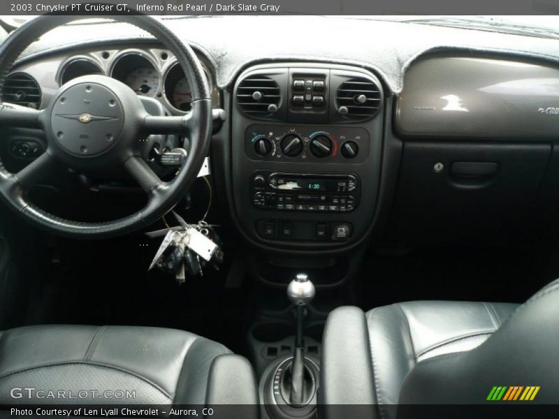 Inferno Red Pearl / Dark Slate Gray 2003 Chrysler PT Cruiser GT