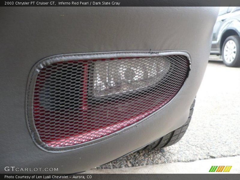 Inferno Red Pearl / Dark Slate Gray 2003 Chrysler PT Cruiser GT