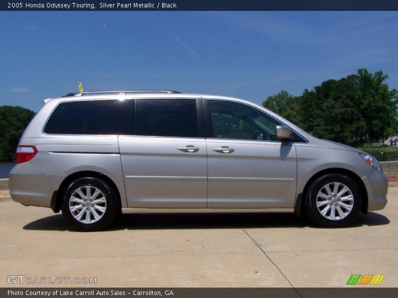 Silver Pearl Metallic / Black 2005 Honda Odyssey Touring