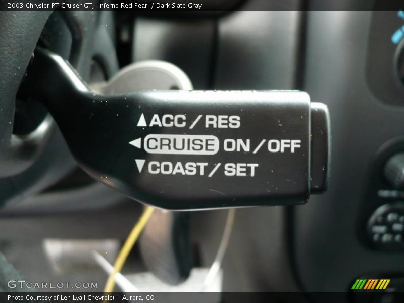 Inferno Red Pearl / Dark Slate Gray 2003 Chrysler PT Cruiser GT