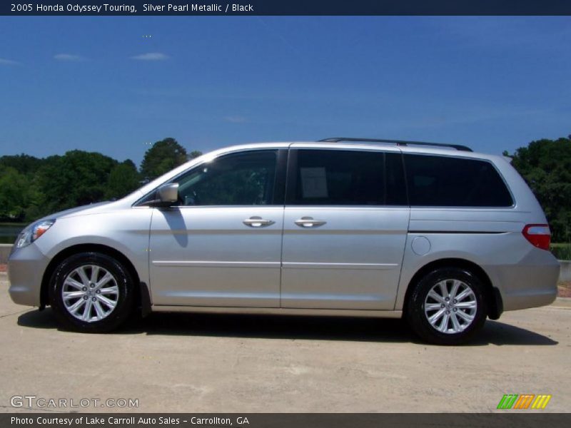 Silver Pearl Metallic / Black 2005 Honda Odyssey Touring