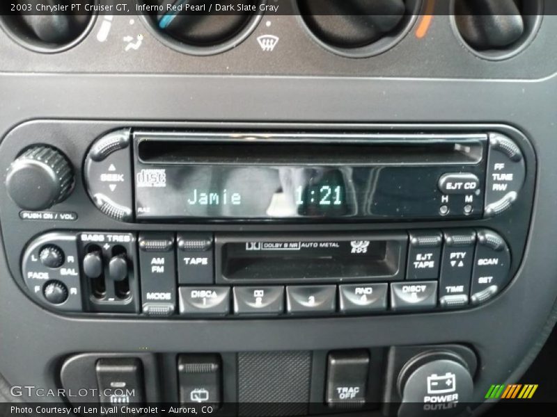 Inferno Red Pearl / Dark Slate Gray 2003 Chrysler PT Cruiser GT