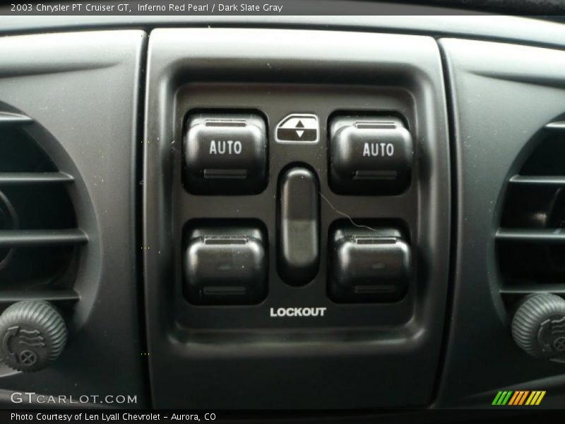 Inferno Red Pearl / Dark Slate Gray 2003 Chrysler PT Cruiser GT