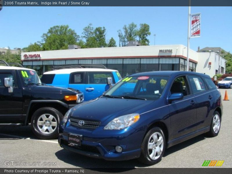 Indigo Ink Pearl / Stone Gray 2006 Toyota Matrix