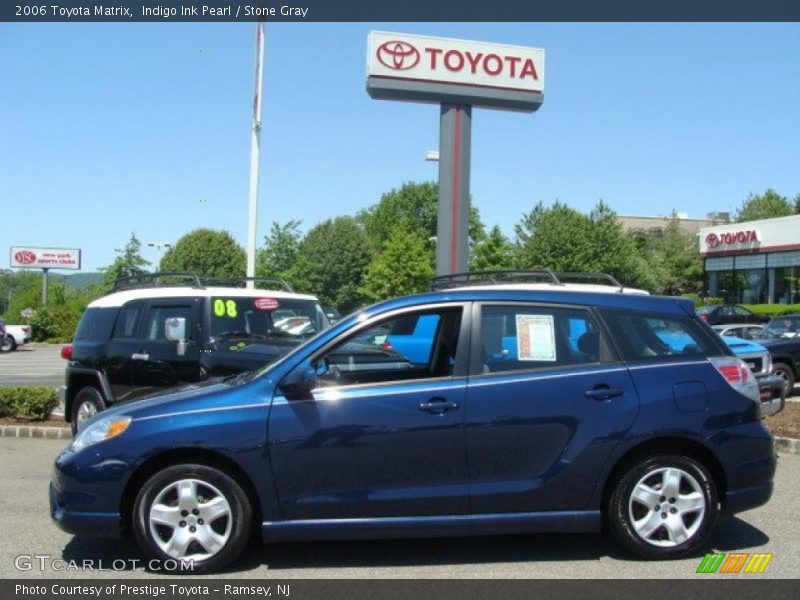 Indigo Ink Pearl / Stone Gray 2006 Toyota Matrix