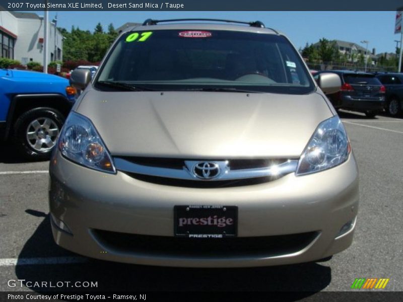Desert Sand Mica / Taupe 2007 Toyota Sienna XLE Limited
