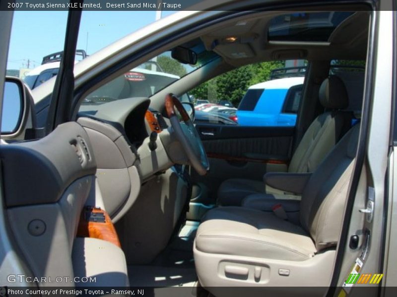 Desert Sand Mica / Taupe 2007 Toyota Sienna XLE Limited