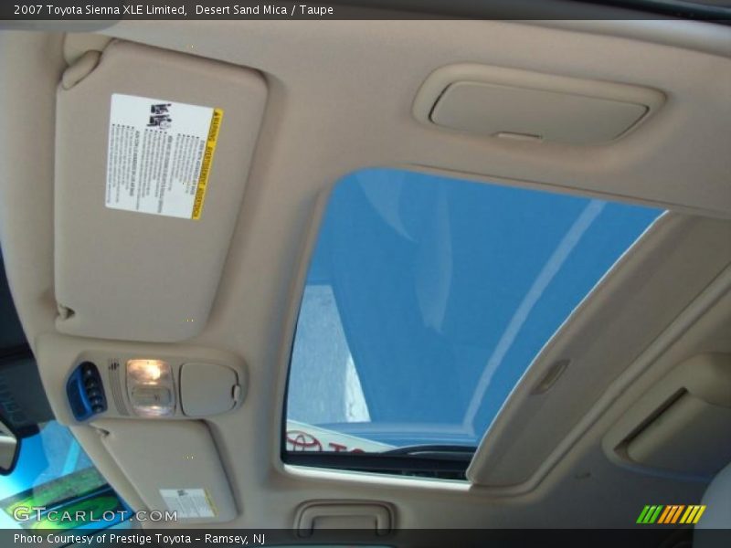 Desert Sand Mica / Taupe 2007 Toyota Sienna XLE Limited