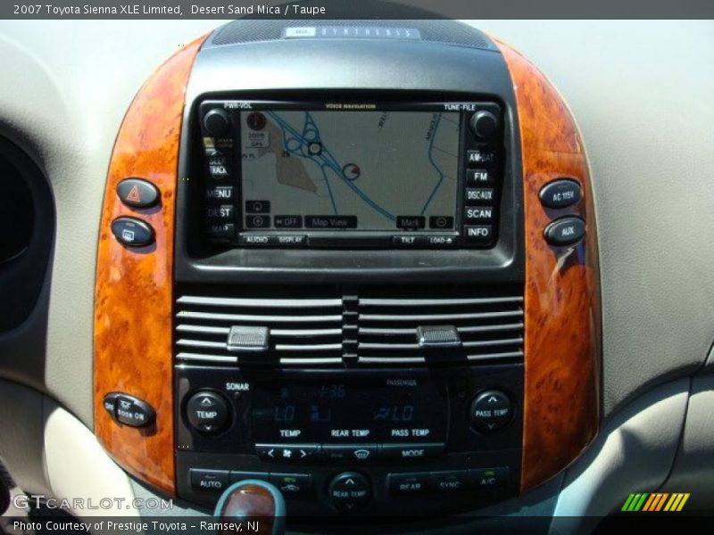 Desert Sand Mica / Taupe 2007 Toyota Sienna XLE Limited