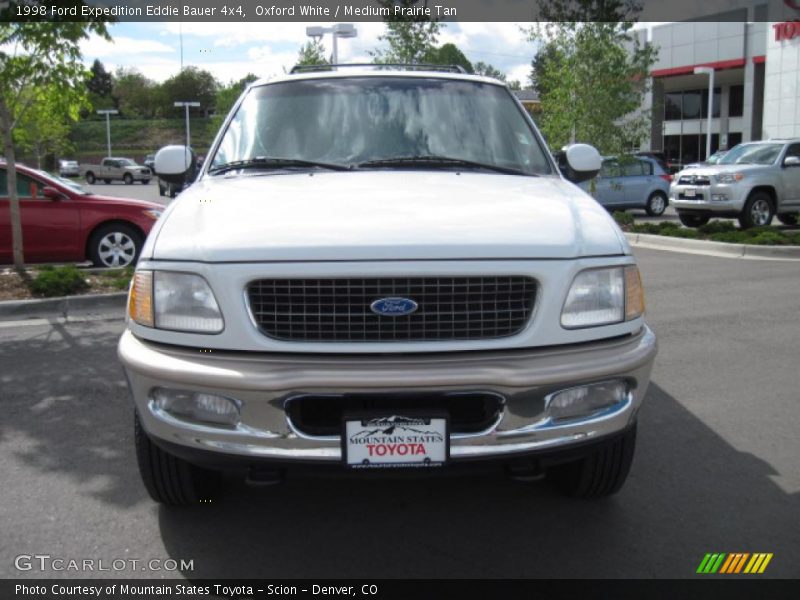 Oxford White / Medium Prairie Tan 1998 Ford Expedition Eddie Bauer 4x4