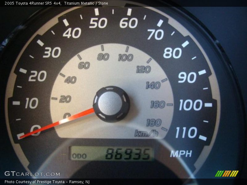 Titanium Metallic / Stone 2005 Toyota 4Runner SR5 4x4