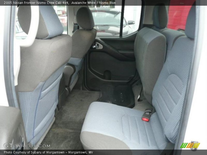 Avalanche White / Nismo Blue 2005 Nissan Frontier Nismo Crew Cab 4x4