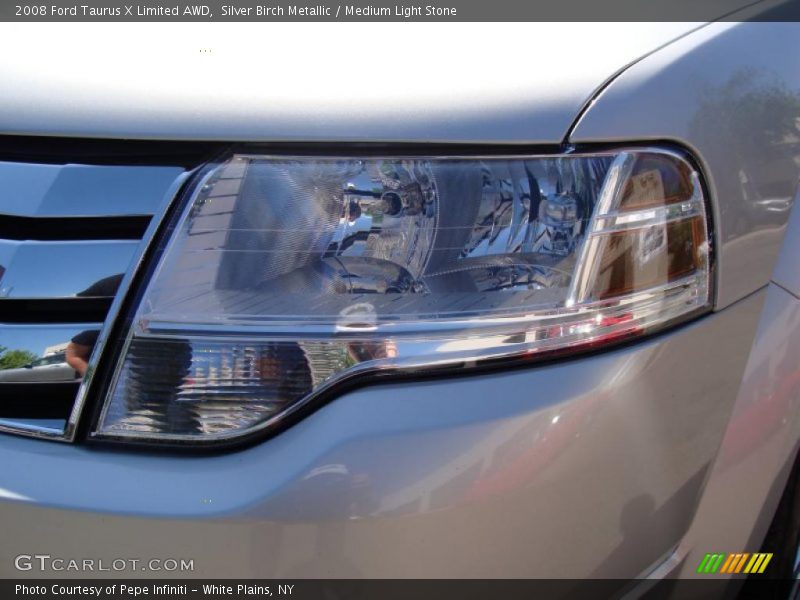 Silver Birch Metallic / Medium Light Stone 2008 Ford Taurus X Limited AWD