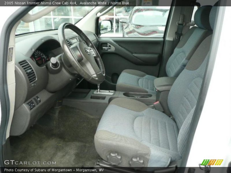 Avalanche White / Nismo Blue 2005 Nissan Frontier Nismo Crew Cab 4x4
