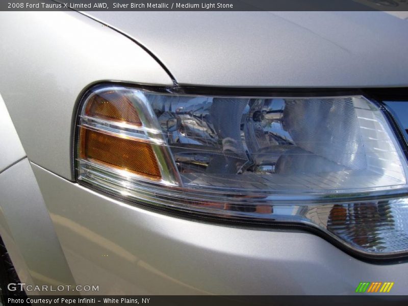 Silver Birch Metallic / Medium Light Stone 2008 Ford Taurus X Limited AWD