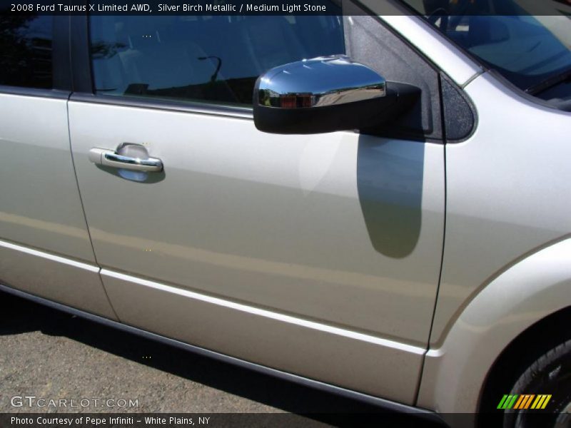 Silver Birch Metallic / Medium Light Stone 2008 Ford Taurus X Limited AWD