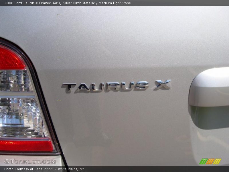 Silver Birch Metallic / Medium Light Stone 2008 Ford Taurus X Limited AWD