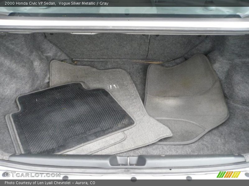 Vogue Silver Metallic / Gray 2000 Honda Civic VP Sedan