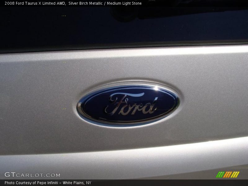 Silver Birch Metallic / Medium Light Stone 2008 Ford Taurus X Limited AWD