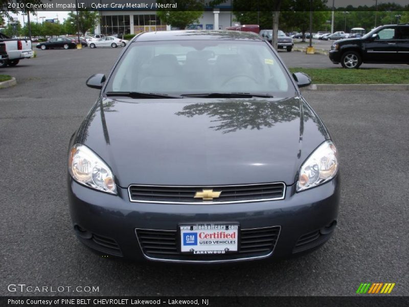 Cyber Gray Metallic / Neutral 2010 Chevrolet Impala LT