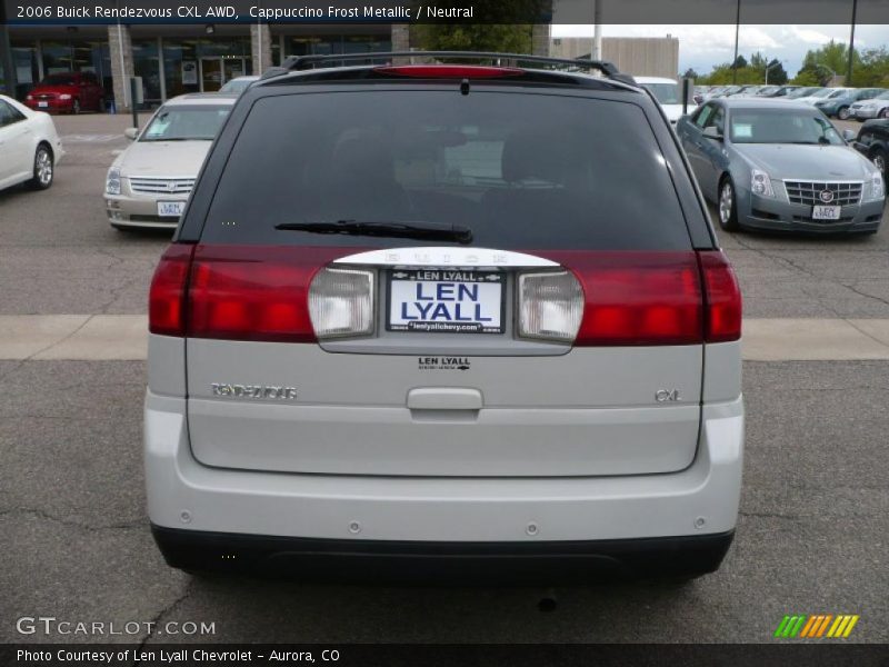 Cappuccino Frost Metallic / Neutral 2006 Buick Rendezvous CXL AWD