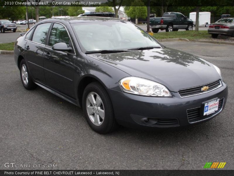 Cyber Gray Metallic / Neutral 2010 Chevrolet Impala LT