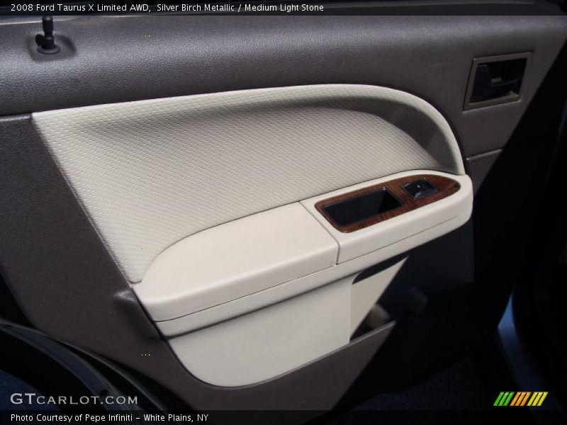 Silver Birch Metallic / Medium Light Stone 2008 Ford Taurus X Limited AWD