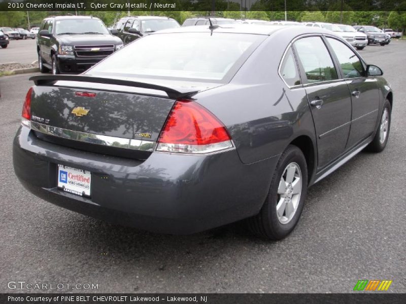 Cyber Gray Metallic / Neutral 2010 Chevrolet Impala LT