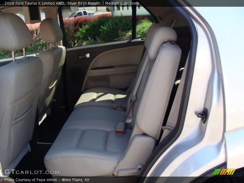 Silver Birch Metallic / Medium Light Stone 2008 Ford Taurus X Limited AWD