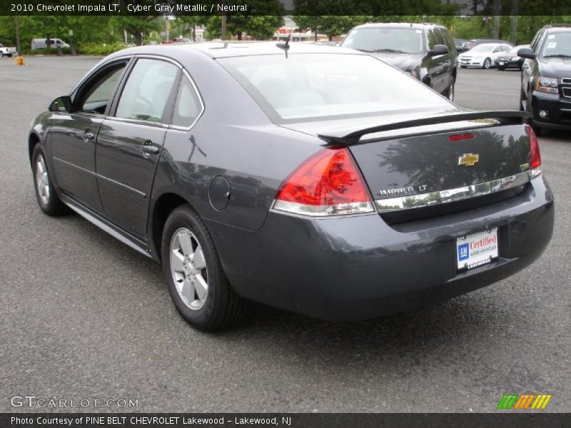Cyber Gray Metallic / Neutral 2010 Chevrolet Impala LT