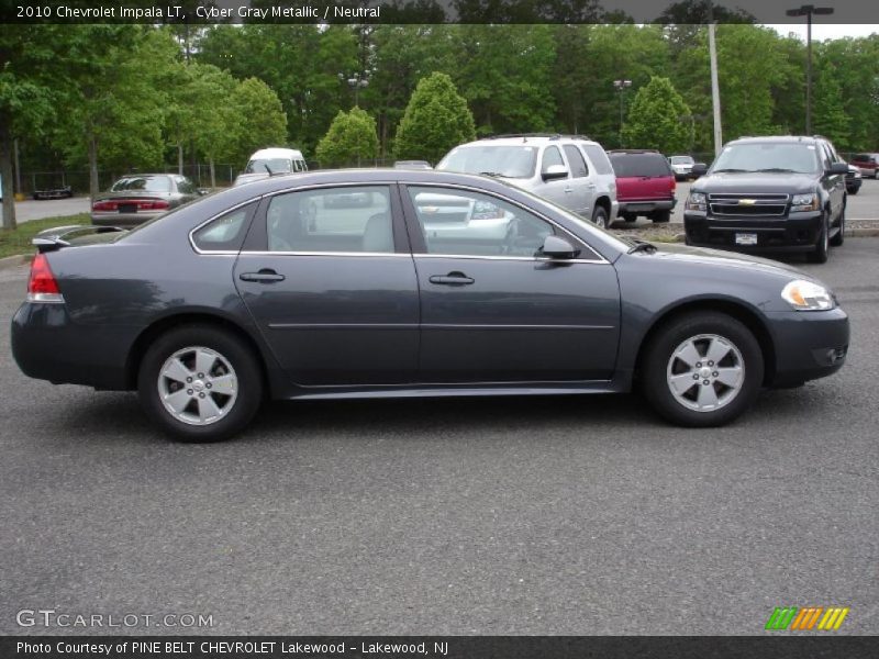 Cyber Gray Metallic / Neutral 2010 Chevrolet Impala LT
