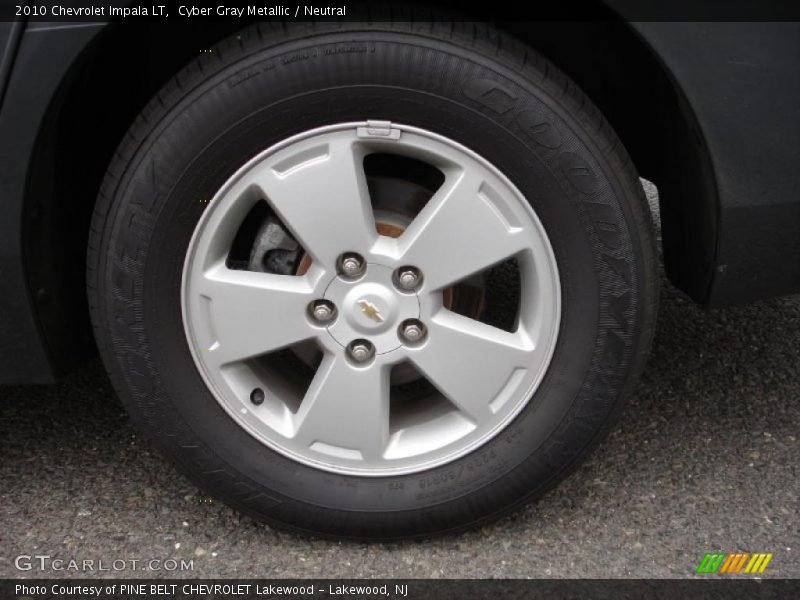 Cyber Gray Metallic / Neutral 2010 Chevrolet Impala LT