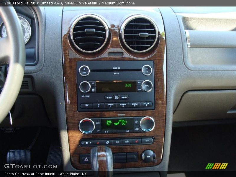 Silver Birch Metallic / Medium Light Stone 2008 Ford Taurus X Limited AWD