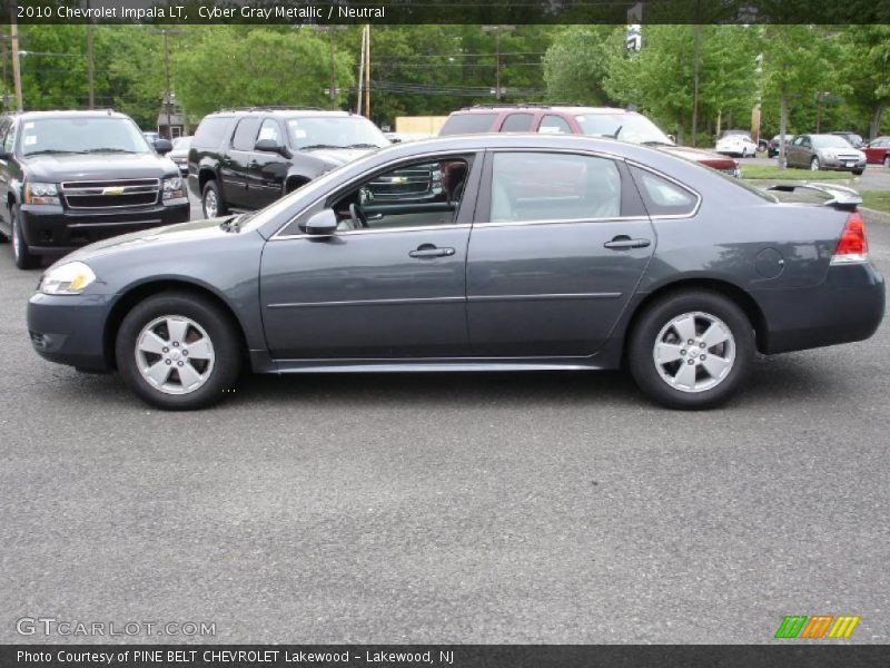 Cyber Gray Metallic / Neutral 2010 Chevrolet Impala LT