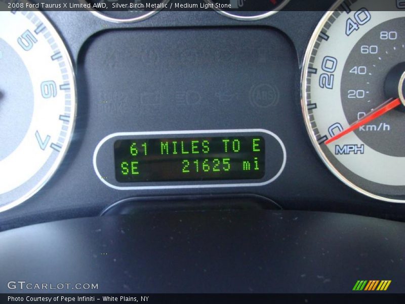 Silver Birch Metallic / Medium Light Stone 2008 Ford Taurus X Limited AWD