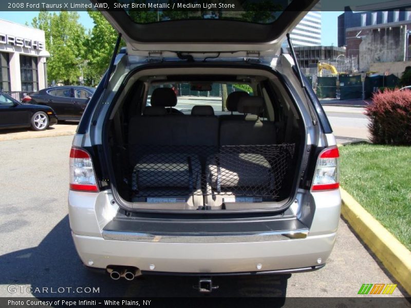 Silver Birch Metallic / Medium Light Stone 2008 Ford Taurus X Limited AWD