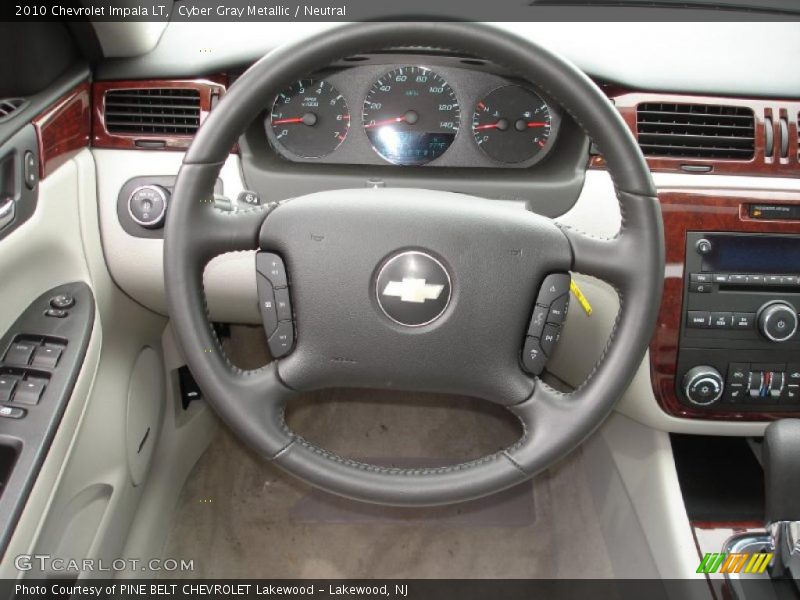 Cyber Gray Metallic / Neutral 2010 Chevrolet Impala LT