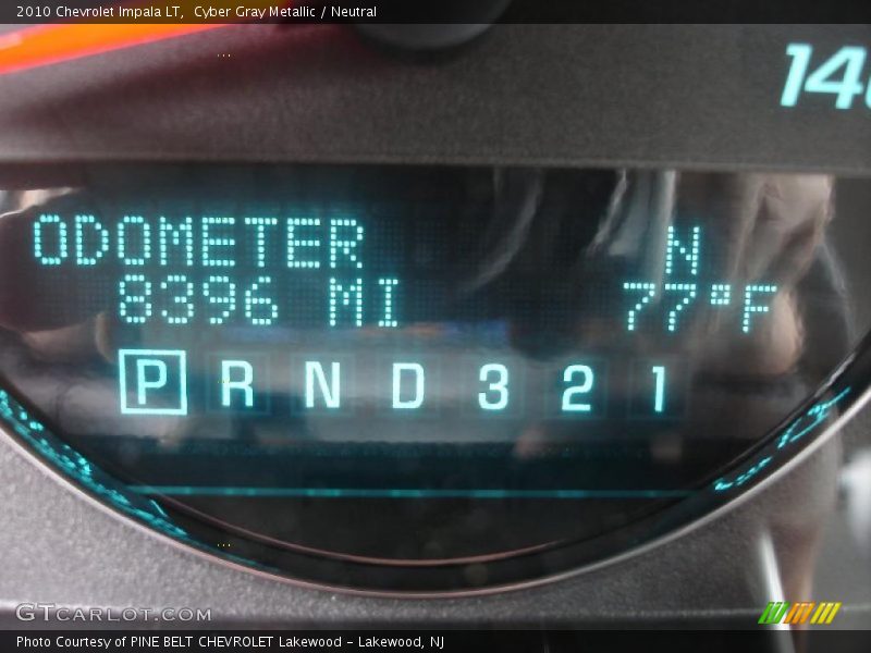 Cyber Gray Metallic / Neutral 2010 Chevrolet Impala LT