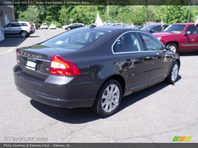 Savile Grey Metallic / Anthracite Black 2009 Volvo S80 3.2