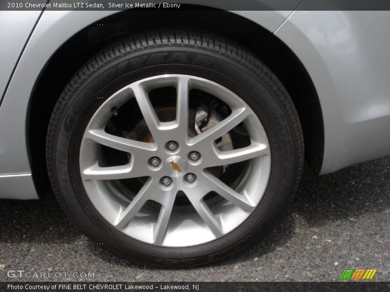 Silver Ice Metallic / Ebony 2010 Chevrolet Malibu LTZ Sedan